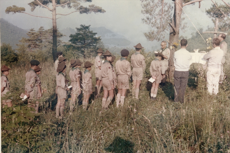 1970年夏BS隊　長野県・野辺山・五光牧場