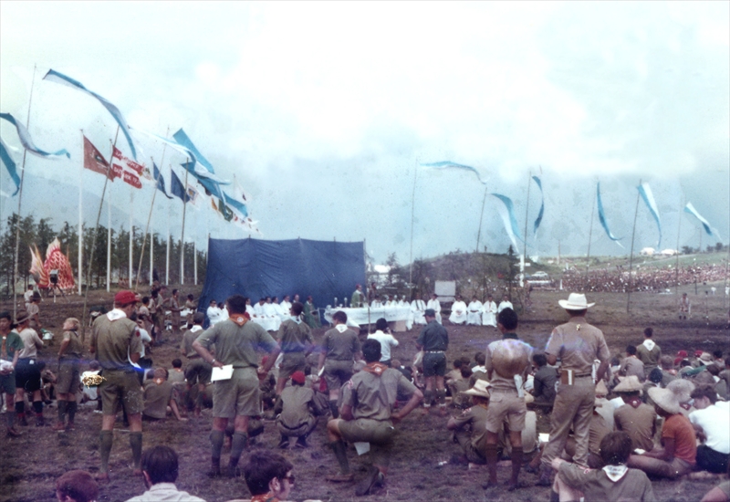 1970年日本ジャンボリー朝霧高原１