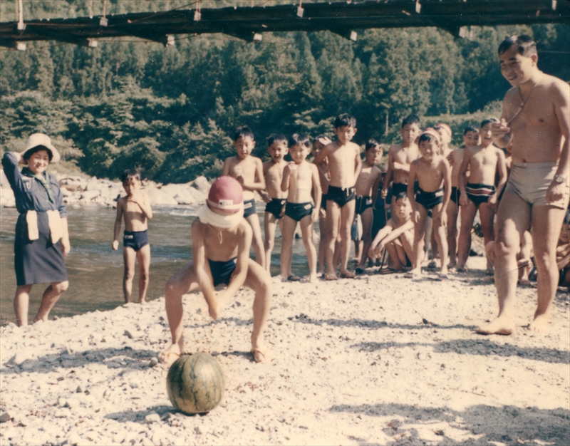 1970年カブ隊夏キャンプ道志村２