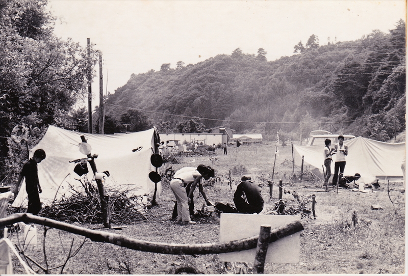 1972年　BS隊夏・猪苗代キャンプ
