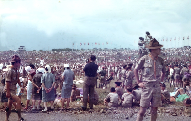 1970年日本ジャンボリー朝霧高原３