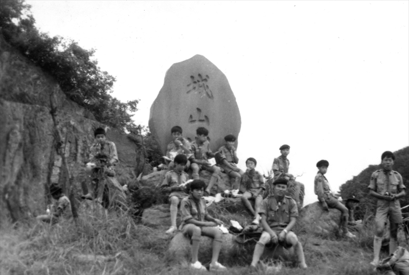 1971年BS隊城山湖サイクリング