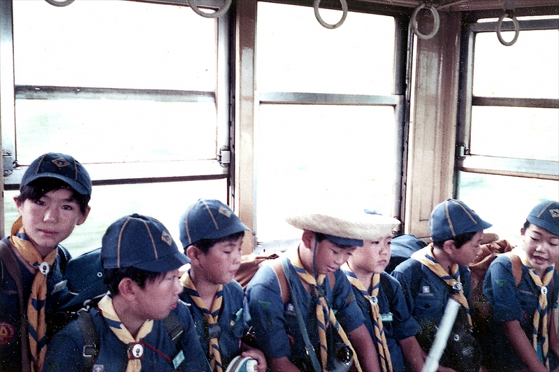 1973年カブ夏キャンプ野辺山　五光牧場