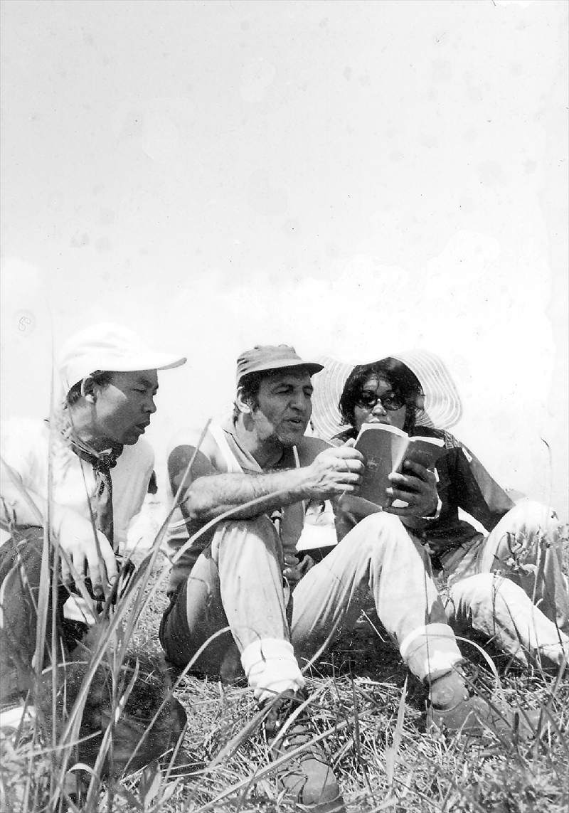 1973年カブ夏キャンプ野辺山　五光牧場