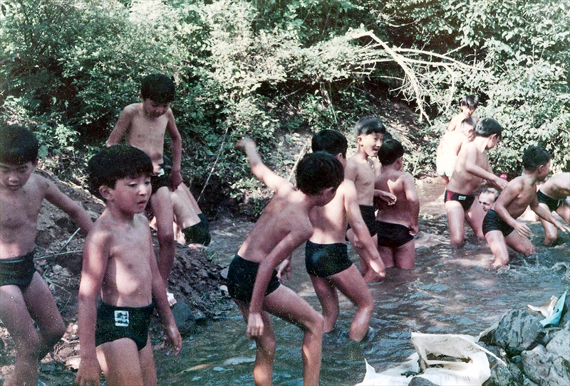 1973年カブ夏キャンプ野辺山　五光牧場