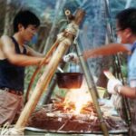 1977年　BS隊夏のキャンプ　山梨県の西沢渓谷