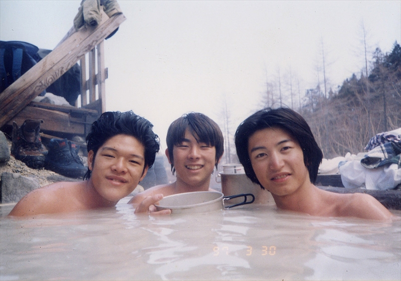 1997年　シニア隊　北八ヶ岳合宿　温泉