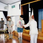 1990年　日野2団初　富士章授与