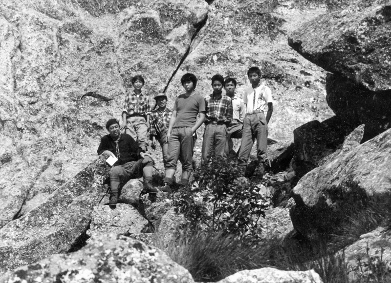 1980年　シニア隊登山　奥秩父