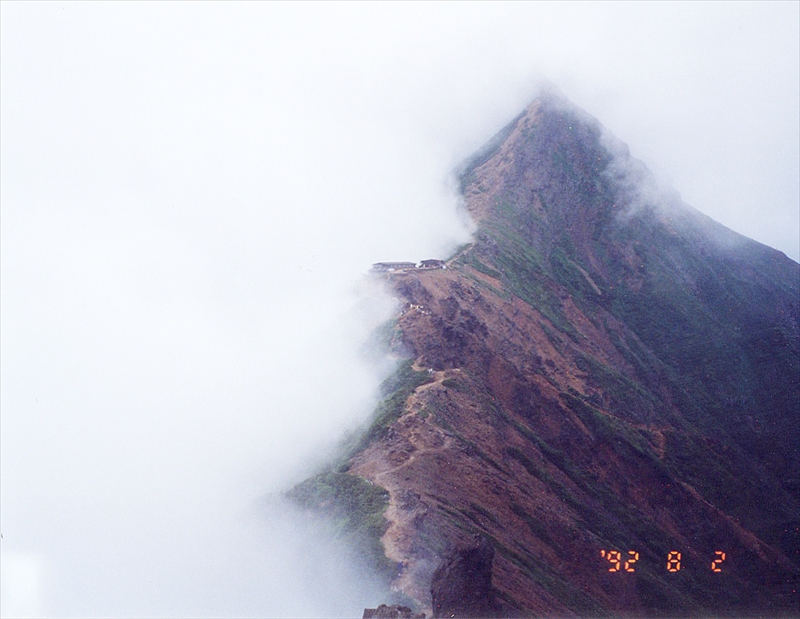 1992年　シニア隊夏　八ヶ岳縦走登山