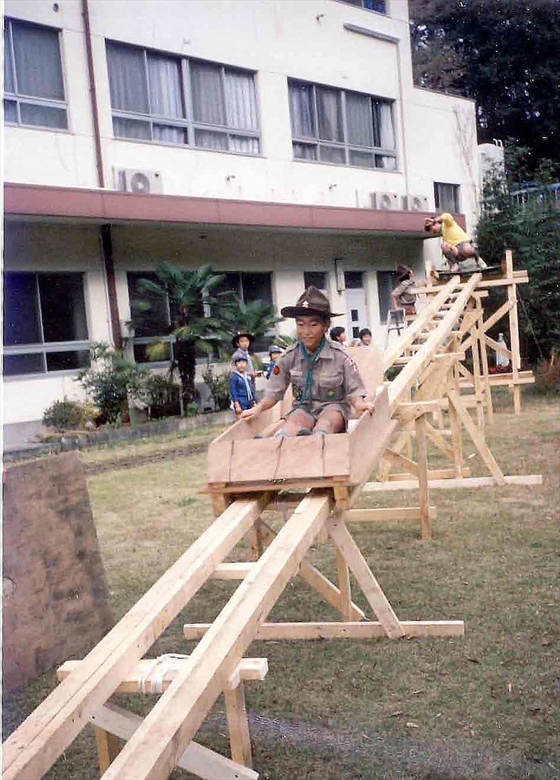 1985年　スカウト祭