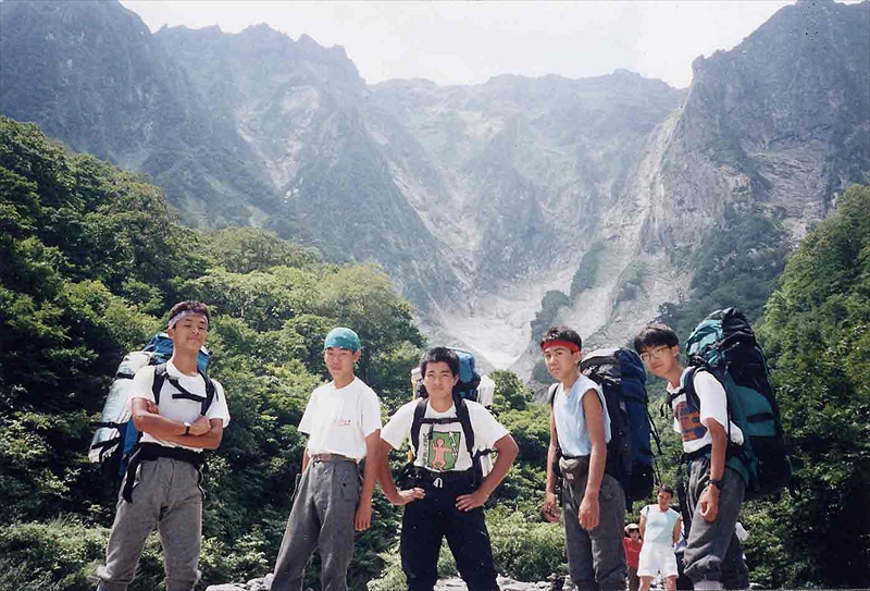 1990年　シニア隊　谷川岳登山