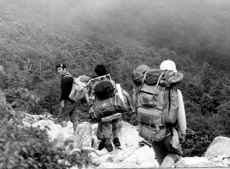1980年　シニア隊登山　奥秩父