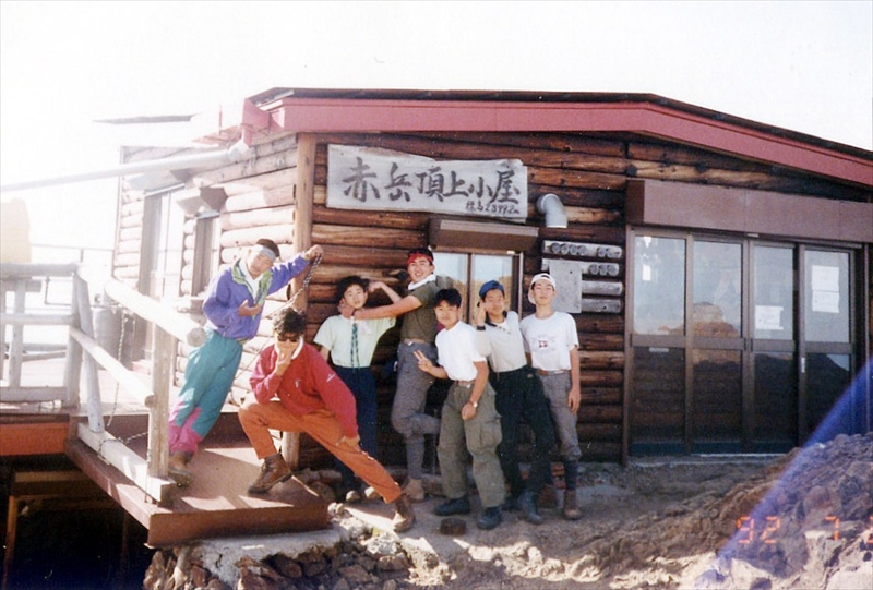 1992年　シニア隊夏　八ヶ岳縦走登山