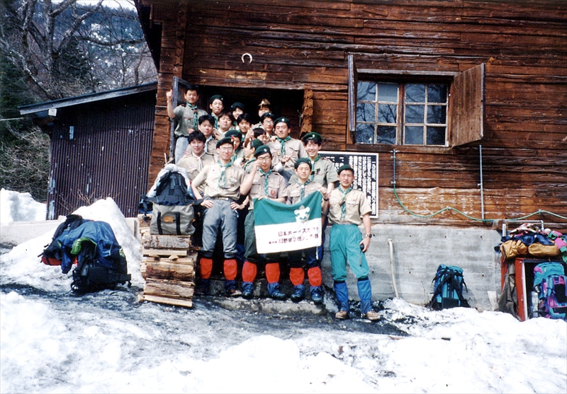 1992年　シニア隊　北八ヶ岳合宿