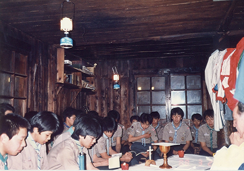 1988年　シニア隊北八ヶ岳合宿