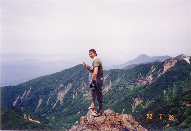 1992年　シニア隊夏　八ヶ岳縦走登山