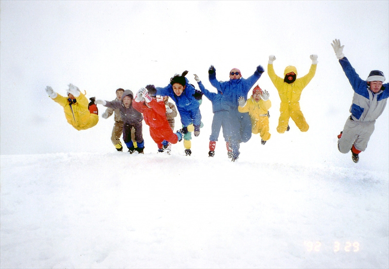 1992年　シニア隊　北八ヶ岳合宿