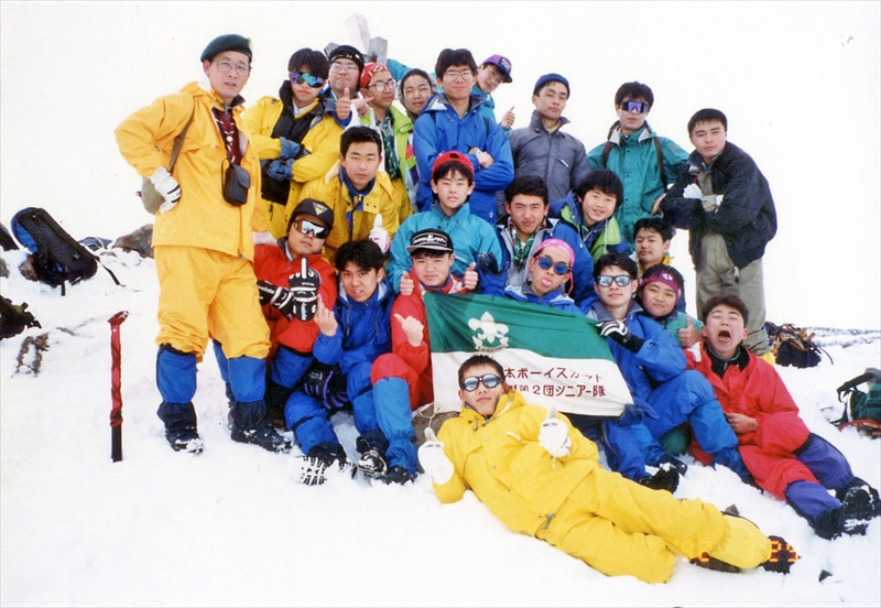 1992年　シニア隊　北八ヶ岳合宿